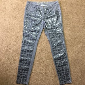 Princess Vera Wang Snake Skin Print Pants